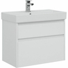 Aquanet Nova Lite 245244 Тумба с раковиной, цвет: белый глянец