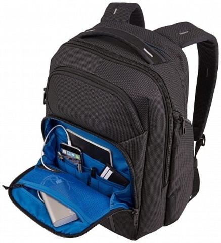 Картинка рюкзак городской Thule Crossover 2 Backpack 30L черный - 4