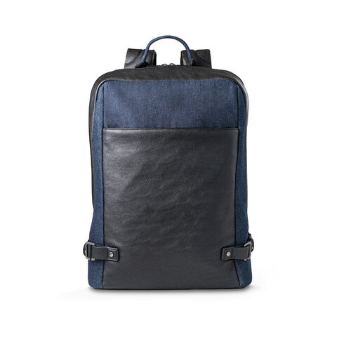 DIVERGENT BACKPACK I. Рюкзак для ноутбука до 15.6'' из джинса и PU