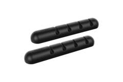 Органайзер для кабелей UGREEN LP114 (30762) Cable Organizer 4 slots/2 Pack, черный