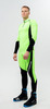 Раздельный гоночный комбинезон Nordski Base Lime/Black