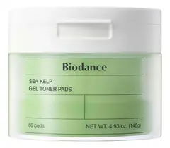 Biodance Успокаивающие гелевые тонер-пэды с экстрактом морских водорослей- Sea Kelp Gel Toner Pads 60шт