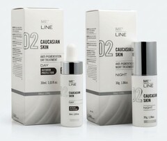 Набор Meline 02 Caucasian Skin Day + Night