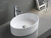 BelBagno BB1049 Раковина керамическая накладная, 36.5x50, цвет: белый