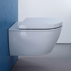 Duravit Darling 25490900001 Унитаз подвесной компакт 360х485 мм, с креплениями, вкл. крепление Durafix,с покрытием WonderGliss цвет белый фото