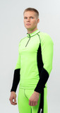 Раздельный гоночный комбинезон Nordski Base Lime/Black