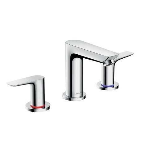Hansgrohe Talis E 71733000 Смеситель для раковины двухвентильный на 3 отверстия с донным клапаном