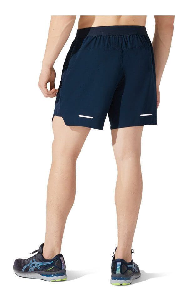 Asics Road 7" Short шорты для бега мужские темно-синие - 3
