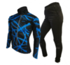 Olly Bright Sport лыжный разминочный костюм blue - 1