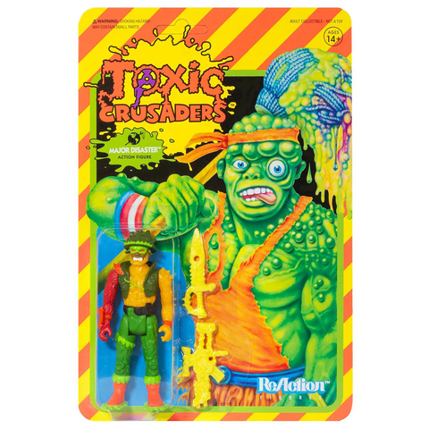 Коллекционная фигурка Super7 Toxic Crusader: Major Disaster
