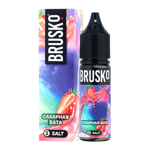 Жидкость BRUSKO Salt (Chubby) 2% 35 ml - Сахарная вата