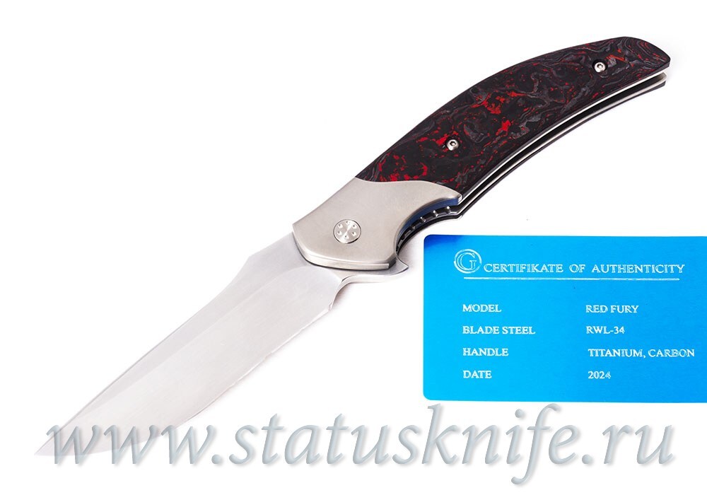 Нож Red Fury RWL34 CF Игорь Гичкин