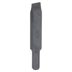 KING TONY (188012S) Вставка (бита) торцевая 5/16", L = 80 мм, Slotted, SL12.0 х 2.0 мм