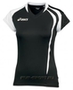 Asics T-Shirt Fanny Lady футболка волейбольная женская black - 1