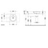 Duravit Darling 497470000 Раковина 47 см