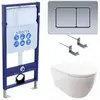 Aquatek Поларис SET AQUATEK ПОЛАРИС-032 4В1 Инсталляция с унитазом и клавишей