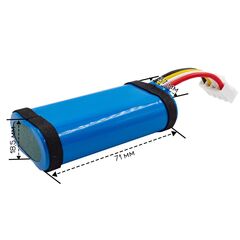 Аккумулятор для ремонта колонки JBL Flip 6 (4800mAh, 3.6V)