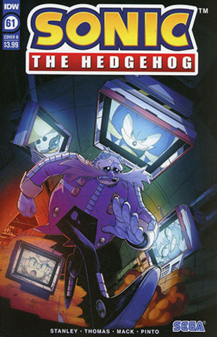 Sonic The Hedgehog Vol 3 #61 (Cover B)
