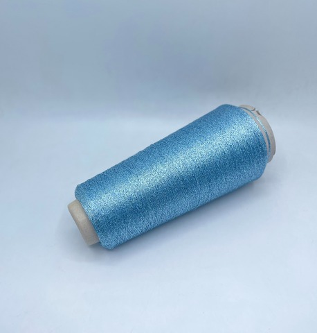 Torcitura di domaso (пр.Италия),art.Tore, 3750 м / 100 гр. 66% вискоза 34% полиэстер( люрекс ), цвет-Голубой(116), арт.30490