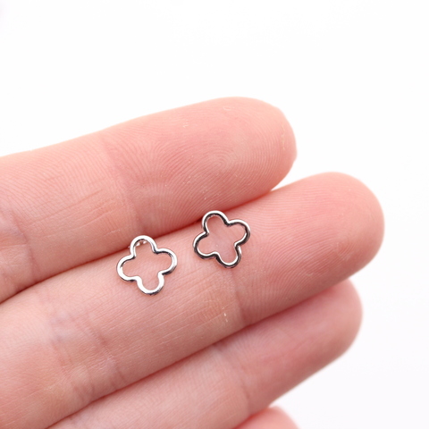 Пусеты quatrefoil
