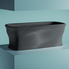 ArtCeram Neo ACW003 03 NERO Ванна отдельностоящая, 180x85, цвет: чёрный фото
