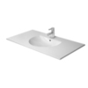 Duravit Darling 499100030 Раковина для мебели с перел., с 3 отв. под смес., 1030x545мм, цвет: Белый