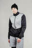 Мужская куртка для лыж и бега зимой Nordski Hybrid Pro black-grey - 7