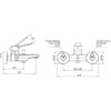 Remer Slash & Dot SL05 Смеситель для ванны, цвет: хром
