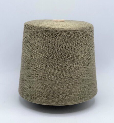 E.Miroglio (пр.Италия), art.Liegi, 2/34 1700м/100гр. 70%хлопок 30%Лен , цвет-Светлый хаки,арт.18213