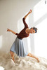 Two-sided rehearsal skirt | sky-day_fall