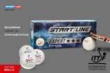 Мячи Start line EXPERT V40+ 3* (ITTF) (10 шт) фото №5