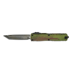 Фото Автоматический нож Microtech Ultratech ZBP Gen III Outbreak T/E, сталь M390MK, рукоять алюминий