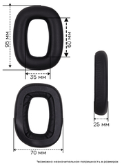 Амбушюры для наушников Logitech Astro A30 (черный)