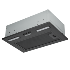 Вытяжка полновстраиваемая EXITEQ EX-1525 black, ширина 45 см, 400 м³/ч