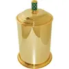 Boheme 10907-GR-G Ведро MURANO GOLD металл (бирюзовое)_Комплект