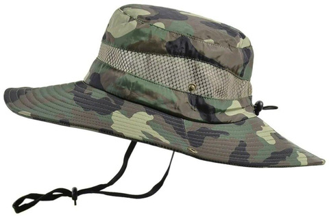 Картинка шляпа Skully Wear YFM-9018 Jungle Camo - 2