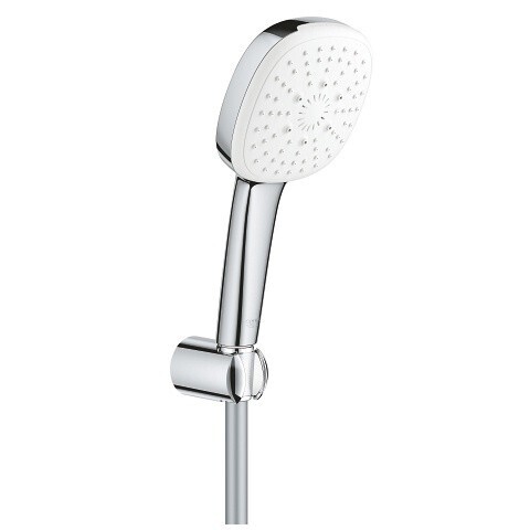 GROHE Tempesta Cube 27588003 Набор с нерегулируемым держателем для душа, лейка 3 режима, 9,5 л/мин, шланг Relexaflex 1500 мм