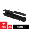 Alcaplast AVZ104-R401 Дренажный канал 100 мм с пластиковой решеткой, класс A15