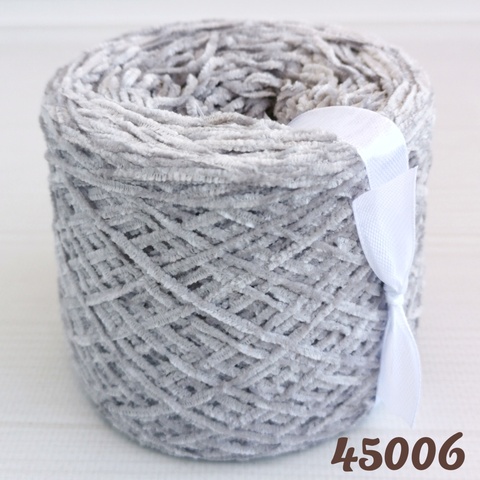 Велюр бобинный  450м/100гр (3мм) 45006, 4515 Светлый серый