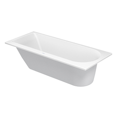 Duravit Darling 700240000000000 Ванна 1700х700 мм, акриловая, прямоугольная встраиваемая или с панелями,с наклоном для спины слева, цвет белый фото