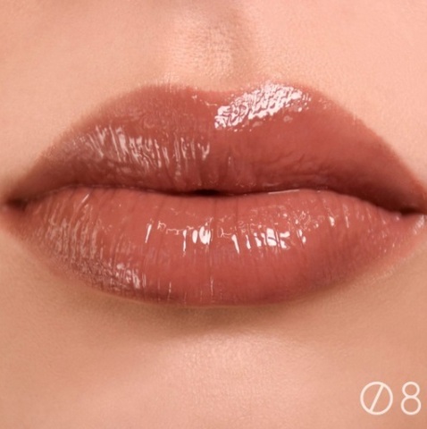Paradiso Блеск для губ с влажным финишем тон 08 Caramel Apple Relouis — фото 3