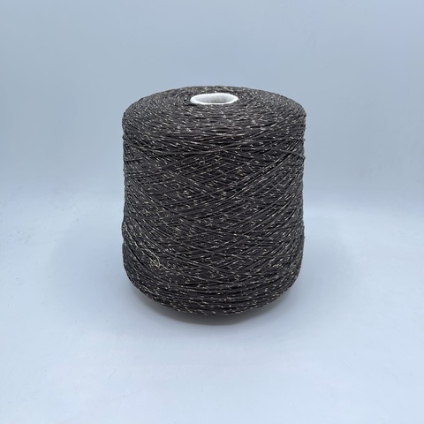 Luxury Selection by RiGo (пр.Италия), art- Smaltato, 400 м/100гр, 90% Мерсеризованный хлопок  10%Полиэстер(люрекс) ,цвет-Пепельно-коричневый,арт.24218