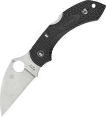 Фото Складной нож Spyderco Dragonfly 2 Wharncliffe, сталь VG-10, термопластик FRN, чёрный