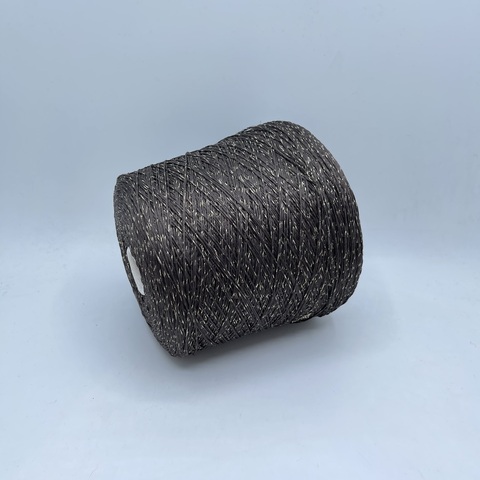 Luxury Selection by RiGo (пр.Италия), art- Smaltato, 400 м/100гр, 90% Мерсеризованный хлопок  10%Полиэстер(люрекс) ,цвет-Пепельно-коричневый,арт.24218