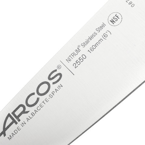 Нож кухонный стальной Шеф 16 см ARCOS Clasica арт. 2550