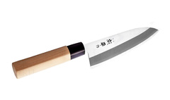 Фото Нож Сантоку Narihira Fuji Cutlery, FC-79, сталь Mo-V, коричневый