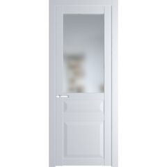 Межкомнатная дверь эмаль Profil Doors 1.5.3PD вайт остеклённая