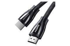 Кабель UGREEN HD140 (40300) HDMI 2.1 Male To Male Cable 8K плетен Cable, 0,5 м, черный