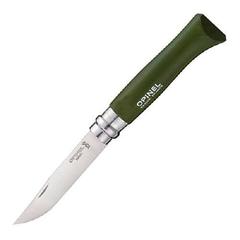 Фото Складной нож Opinel Trekking №8 Trekking, нержавеющая сталь, блистер, хаки