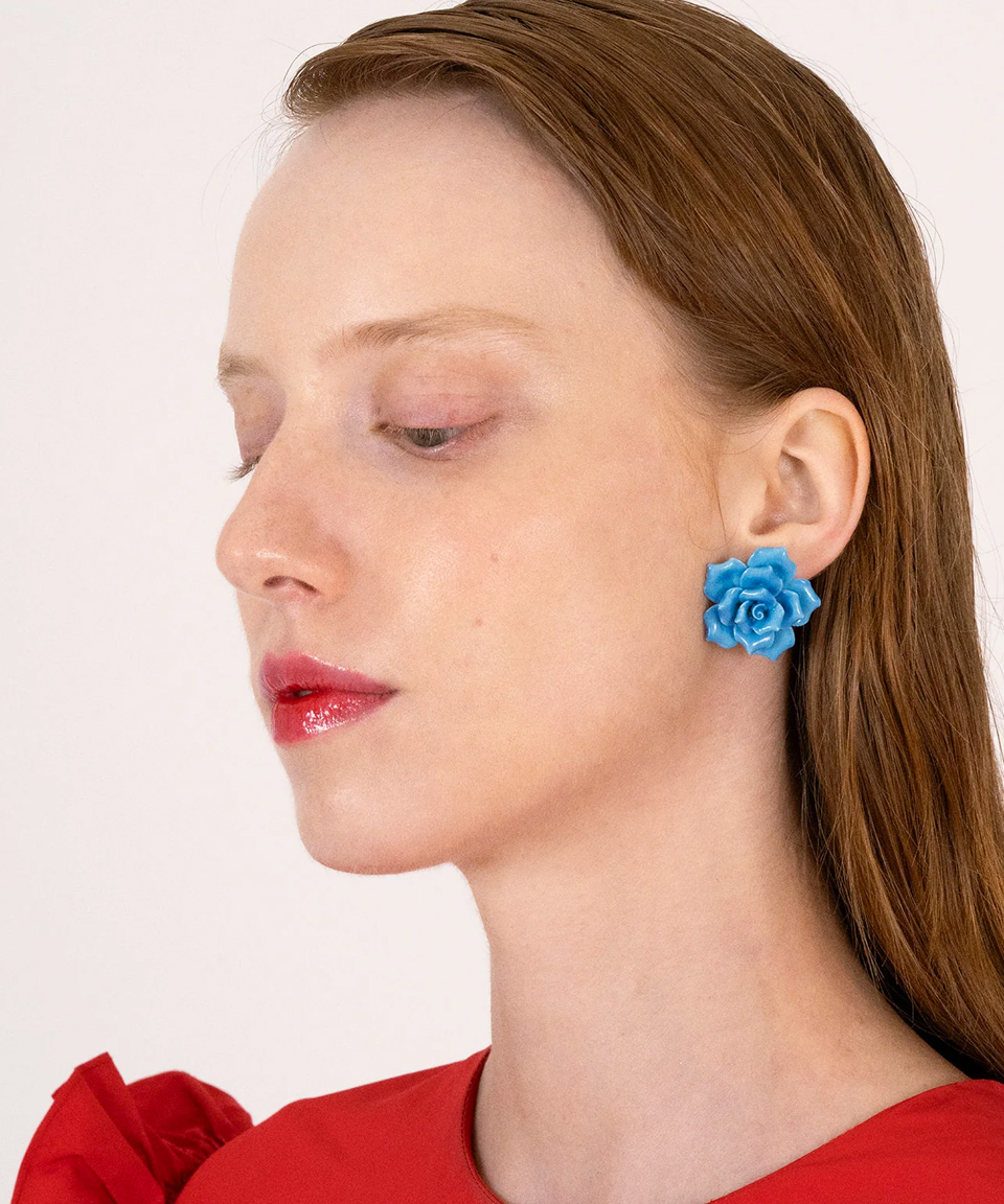 Серьги ROSE  BLUE